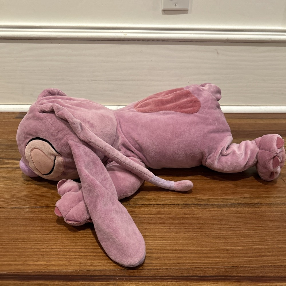 Walt Disney Cuddleez Angel Lilo & Stitch Sleeping Pillow Plush 22" Jumbo Large